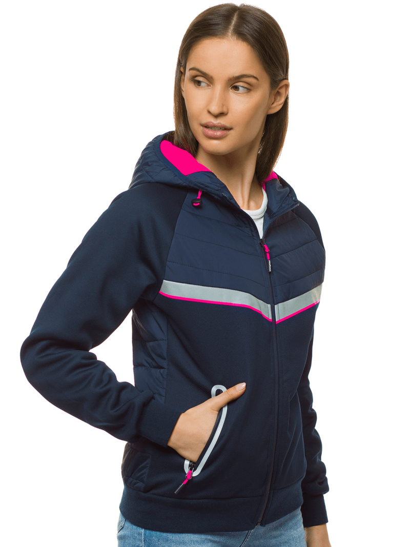 Damen Jacke Dunkelblau OZONEE JS/KSW4012
