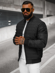 Herren Jacke Schwarz OZONEE JS/MY02Z 