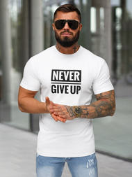 Herren T-shirt Weiß OZONEE NB/MT3133