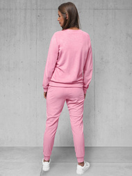 Damen Velours Sportanzug Puderrosa OZONEE O/8C1173/38Z