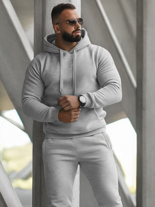 Herren Sportanzug Grau OZONEE JS/68C10381/2Z