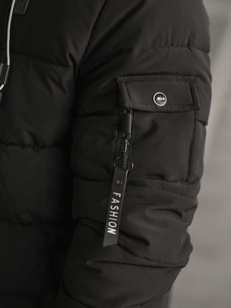 Herren Jacke Schwarz OZONEE JS/57M7502/392Z