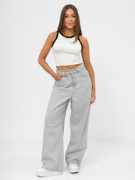 Damen Tanktop Weiß OZONEE JS/96T672/1