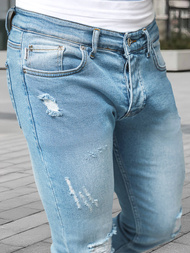 Herren Jeanshose Hellblau OZONEE DO/2860