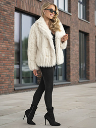 Damen Jacke Weiß OZONEE JS/11Z8261