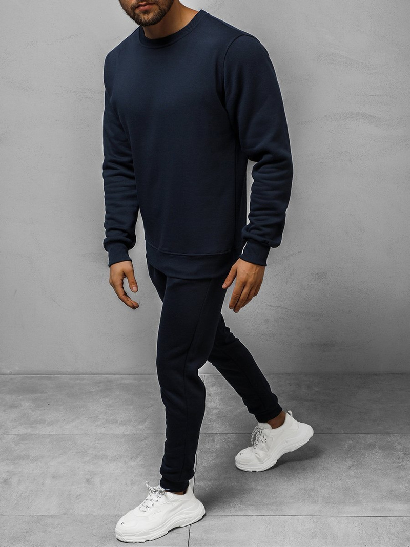 Herren Trainingsanzug Dunkelblau OZONEE 09