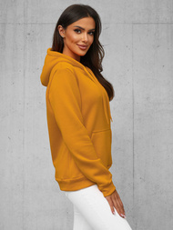 Damen Kapuzenpullover Camel OZONEE JS/W02/26Z