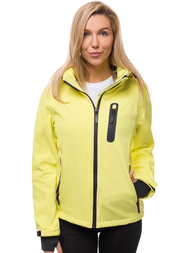 Damenjacke Softshell Gelb OZONEE N/4849