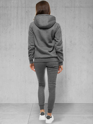 Damen Trainingsanzug Anthrazit OZONEE 18