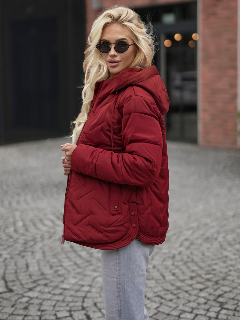 Damen Jacke Burgund OZONEE JS/16M9300/06Z