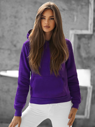 Damen Kapuzenpullover Violett OZONEE JS/W02Z