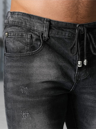 Herren Jeans Schwarz OZONEE NB/MP0063/1NZ