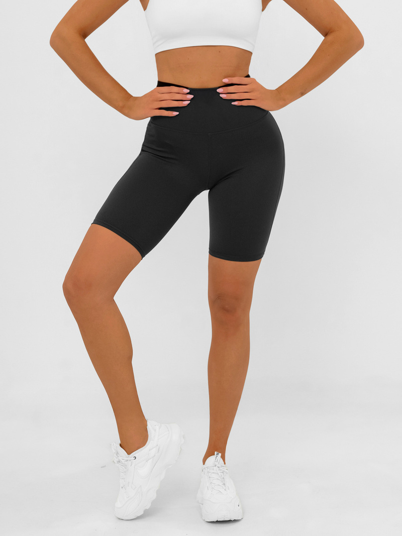 Damen Kurze Leggings Schwarz JS/17K583/3