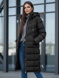 Damen Winterjacke Schwarz OZONEE JS/M736/392Z