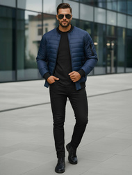 Herren Jacke Dunkelblau OZONEE JS/MY02Z