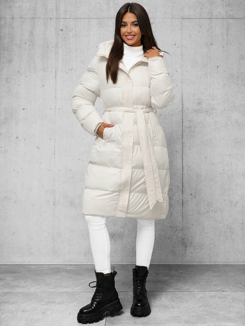 Damen Jacke Ecru OZONEE JS/5M3253/281