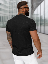 Herren T-shirt Schwarz OZONEE O/QQ1388