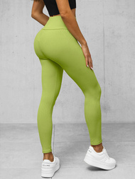 Damen Leggings Limette OZONEE O/ZCH2281