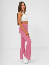 Damen Leggings mit Breiten Beinen Rosa JS/17K587/111