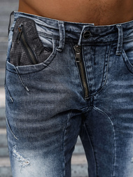 Herren Jeanshose Blau OZONEE NB/MP0045B