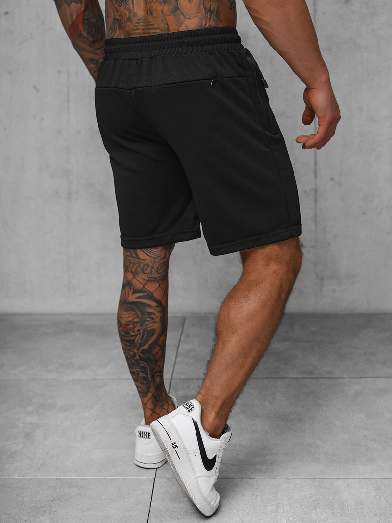 Herren Sportshorts Schwarz OZONEE JS/17K532/3
