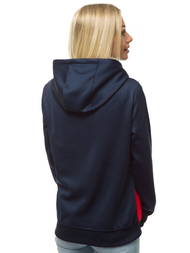 Damen Kapuzenpullover Marineblau OZONEE JS/JK88125/25