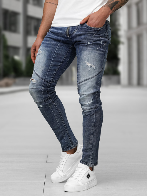 Herren Jeanshose Blau OZONEE NB/MP0045BZ