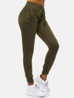 Damen Sporthose Khaki OZONEE JS/CK01