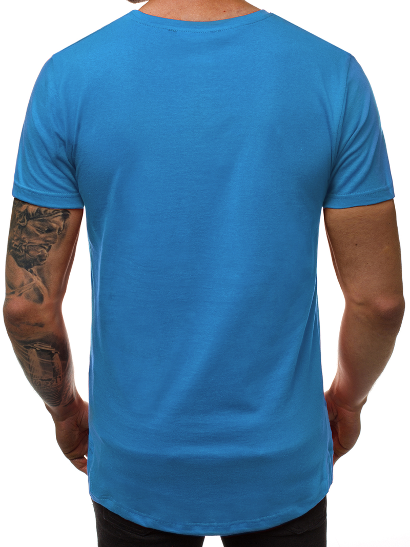 Herren T-Shirt Blau OZONEE O/2309