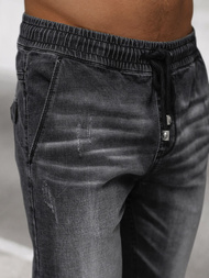 Herren Jogger Jeanshose Schwarz OZONEE NB/MP0135N