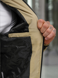 Herren Jacke Beige OZONEE JS/62M9502/62