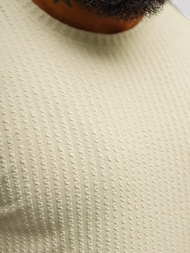 Herren T-shirt Beige OZONEE O/7766T