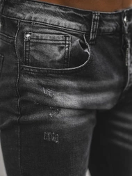 Herren Jeanshose Schwarz OZONEE NB/MP0126N