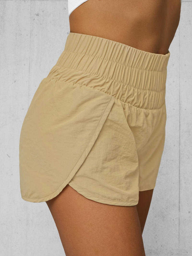 Sportshorts für Damen Beige OZONEE JS/XY24019S
