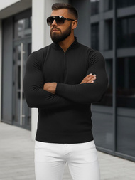 Herren Pullover Schwarz OZONEE NB/MM6007/4Z