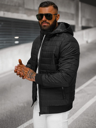 Herren Jacke Schwarz OZONEE JS/MY13Z