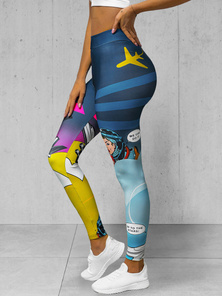 Damen Leggings Farbig OZONEE O/20938Z