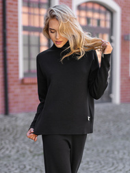 Zweiteiliges Trainingsanzug-Set Schwarz OZONEE JS/53C5203/3