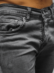 Herren Jeanshose Schwarz OZONEE DP/696/1