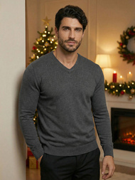 Herren Pullover Anthrazit OZONEE NB/MMB601/3Z