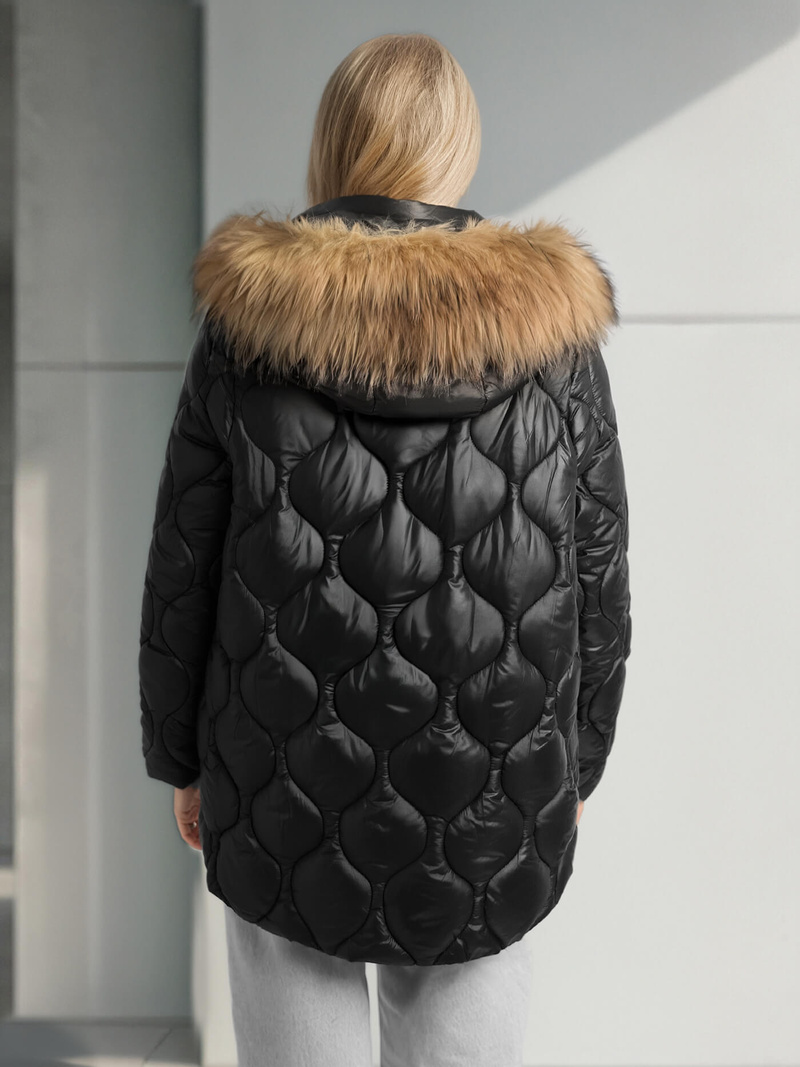 Damen Jacke Schwarz OZONEE O/5M3226/392Z