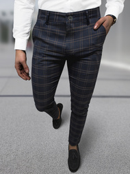 Herren Chino Hose Dunkelblau OZONEE DJ/5632