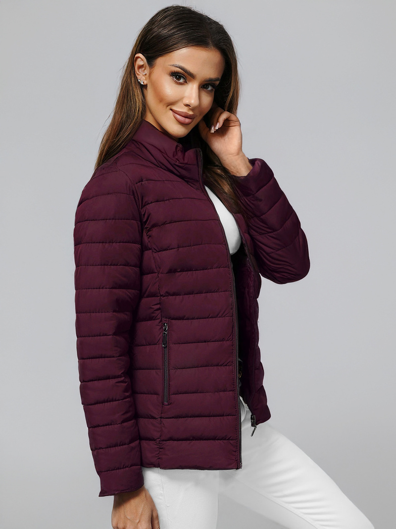 Damen Jacke Dunkel Weinrot OZONEE JS/16M9109/01