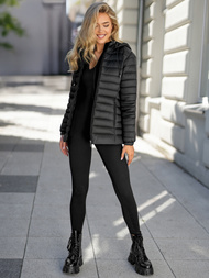 Damen Jacke Schwarz OZONEE JS/16M9101/392Z