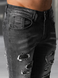 Herren Jeanshose Schwarz OZONEE NB/MP0152NZ