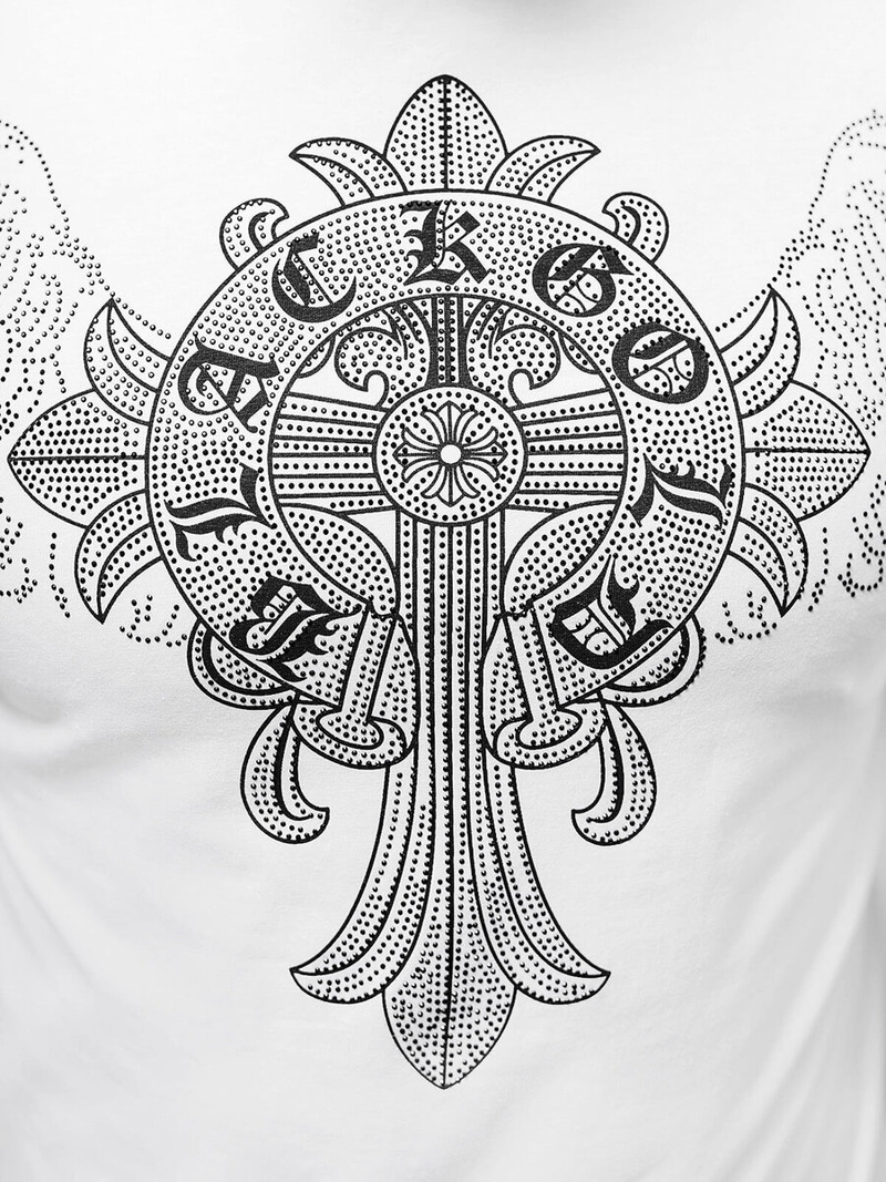 Herren T-shirt Weiß OZONEE NB/MT3037Z