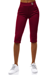 Damen Leggings Weinrot OZONEE JS/1027/D13