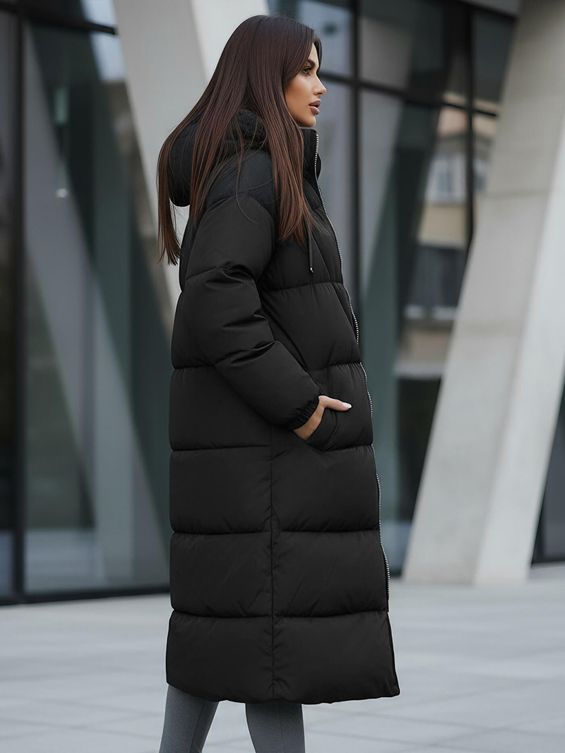 Damen Jacke Schwarz OZONEE JS/5M3163/392Z