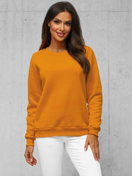 Damen Sweatshirt Camel OZONEE JS/W01Z
