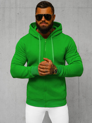 Herren Kapuzenpullover Grün OZONEE JS/2008Z